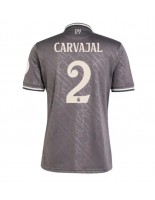 Real Madrid Daniel Carvajal #2 Alternativní Dres 2024-25 Krátký Rukáv